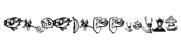 ABOMINAL SAMUTOJJ aim  Free Fonts Download