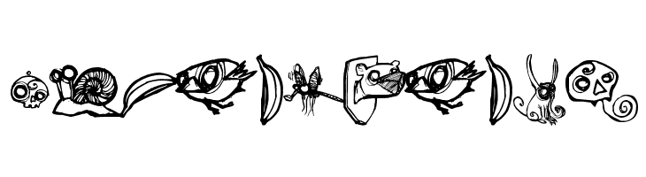 ABOMINAL SAMUTOJJ aim  Free Fonts Download