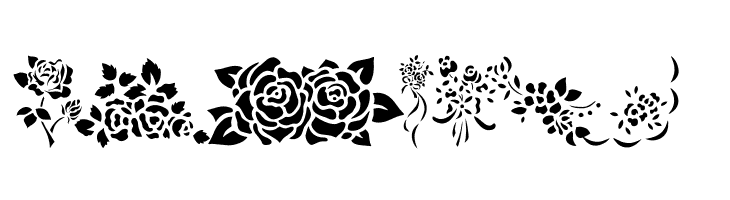 Roses! Roses!  Free Fonts Download