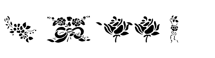 Roses! Roses!  Free Fonts Download