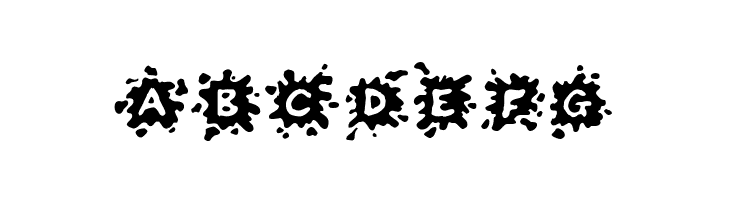 Splats  Free Fonts Download