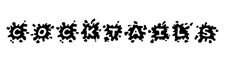 Splats  Free Fonts Download