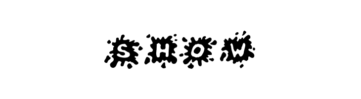 Splats  Free Fonts Download