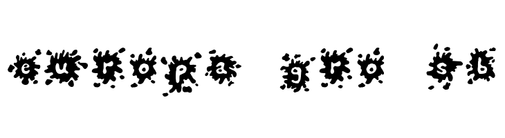Splats  Free Fonts Download
