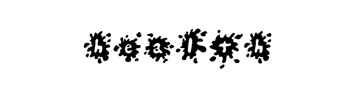 Splats  Free Fonts Download