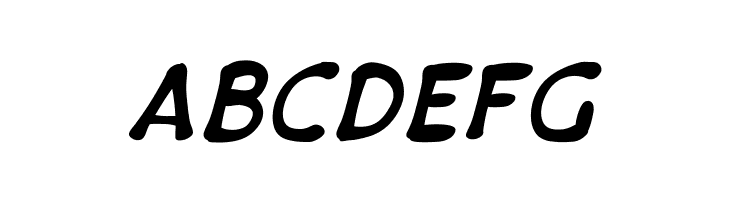 PajamaPantsBoldItalic  Free Fonts Download