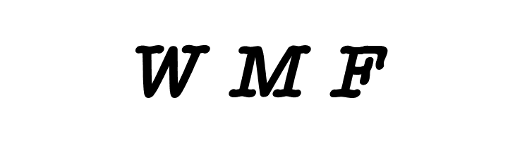StaffMeetingPlainBoldItalic  Free Fonts Download
