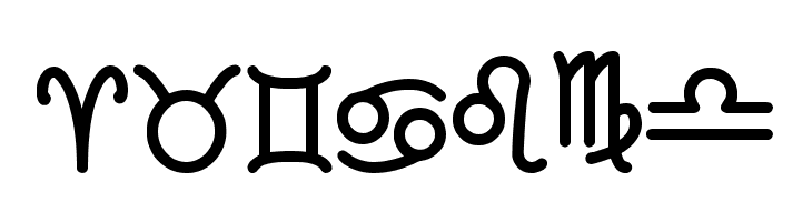 Zodiac St  Free Fonts Download