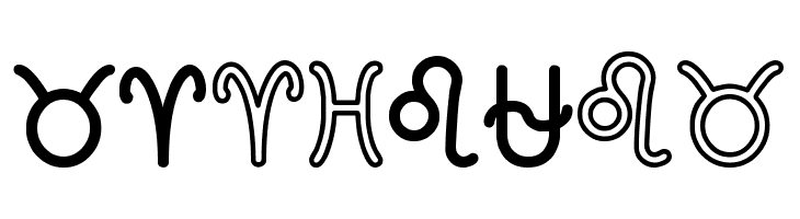 Zodiac St  Free Fonts Download