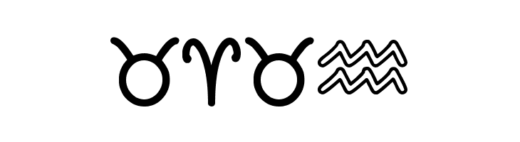 Zodiac St  Free Fonts Download