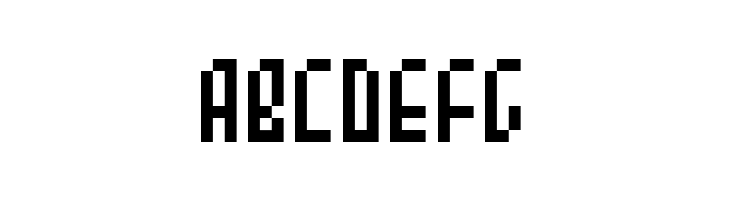 3x7 Low  Free Fonts Download