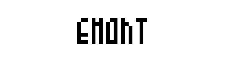 3x7 Low  Free Fonts Download