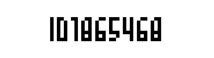 3x7 Low  Free Fonts Download