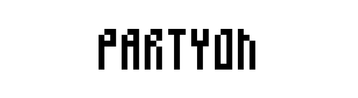 3x7 High  Free Fonts Download