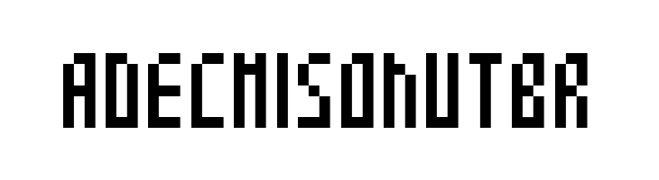 3x7 Normal  Free Fonts Download