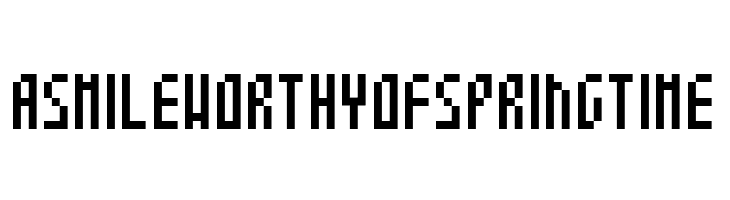 3x7 Normal  Free Fonts Download