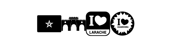 font larache color  Free Fonts Download