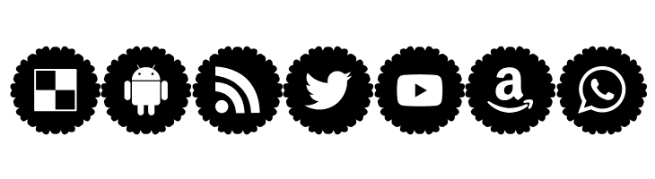 Social Icons Pro 2019  Free Fonts Download