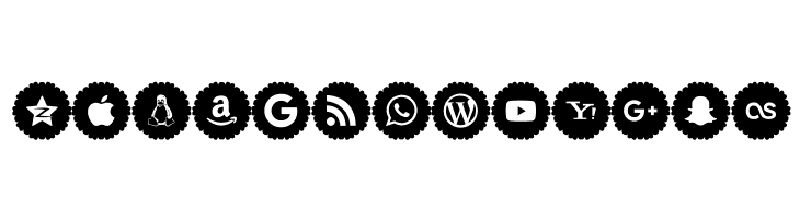Social Icons Pro 2019  Free Fonts Download