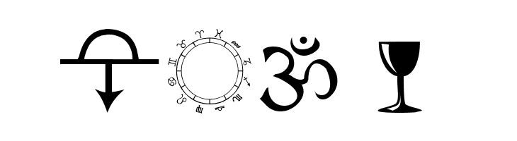 Astrological  Free Fonts Download