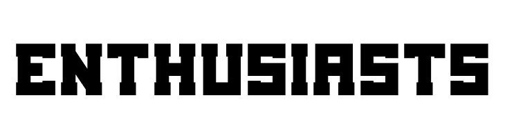 ENTHUSIASTS Cuadra Bold Font