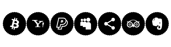 Icons Social Media 9  Free Fonts Download