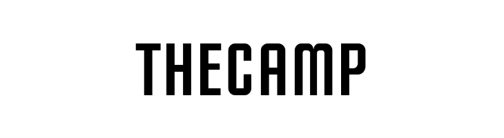 THECAMP Slim Jim Font