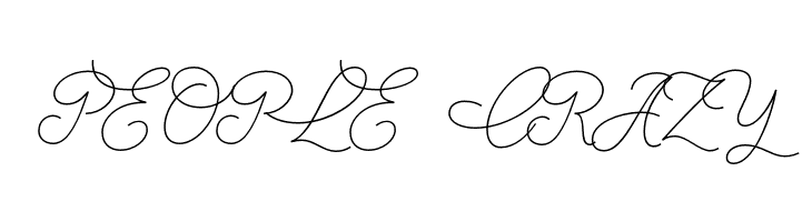 Christmas Wish monoline  Free Fonts Download