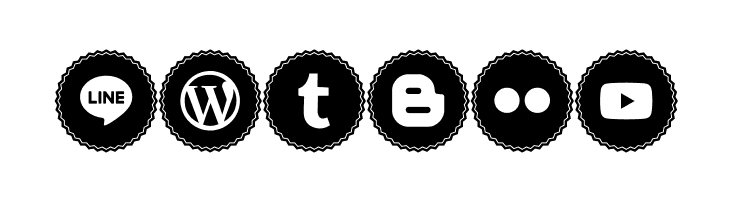 Icons Social Media 3  Free Fonts Download