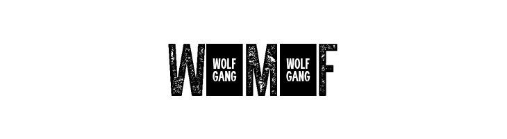 WOLF GANG ROUGH VINTAGE  Free Fonts Download