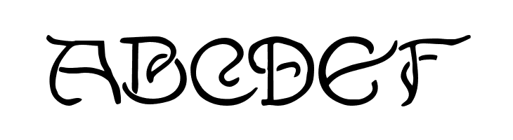 Lewis F. Day 191  Free Fonts Download