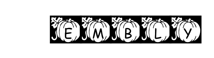 pf_pumpkin2  Free Fonts Download