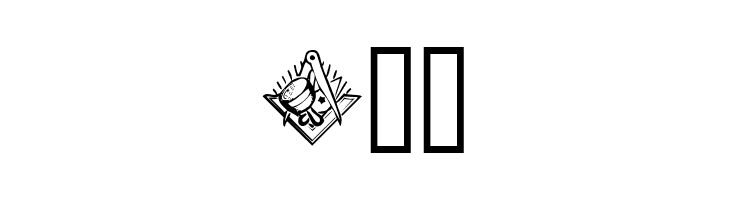 Masonic  Free Fonts Download