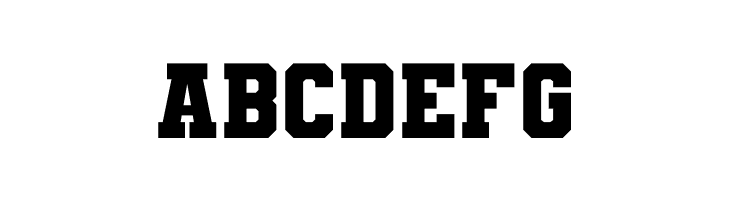Varsity Team Bold  Free Fonts Download