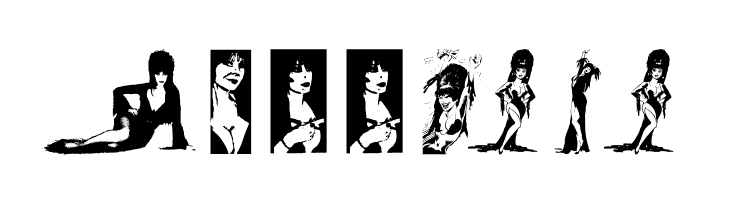 Elvira Dingbats  Free Fonts Download