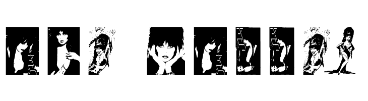 Elvira Dingbats  Free Fonts Download