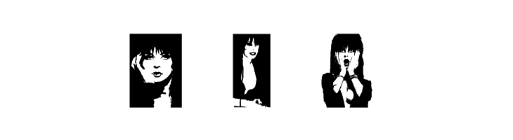 Elvira Dingbats  Free Fonts Download