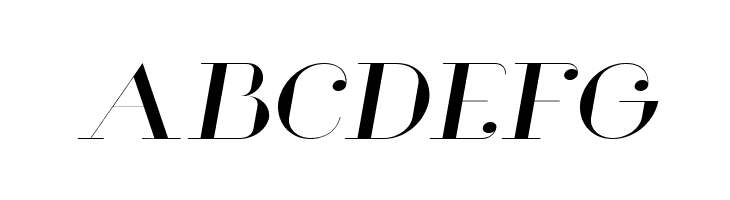 Glamor Light Extended Italic  Free Fonts Download