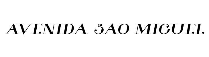 Glamor Bold Extended Italic  Free Fonts Download