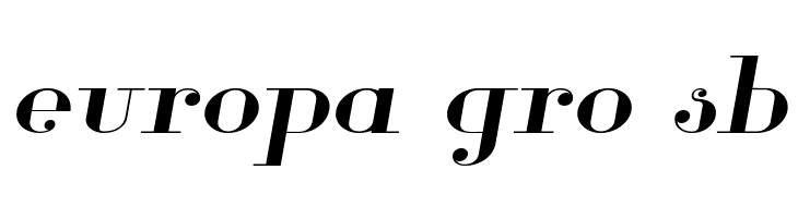 Glamor Extended Italic  Free Fonts Download