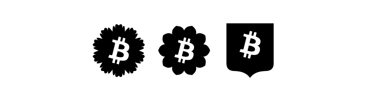 Font Bitcoin Color  Free Fonts Download