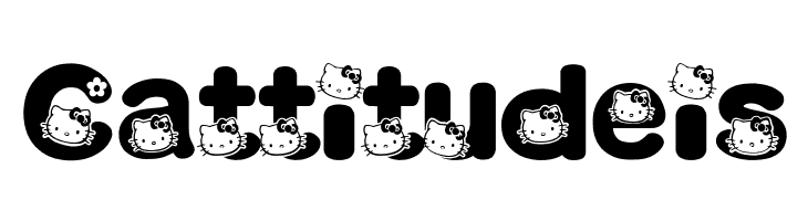 HELLO KITTY FONT  Free Fonts Download