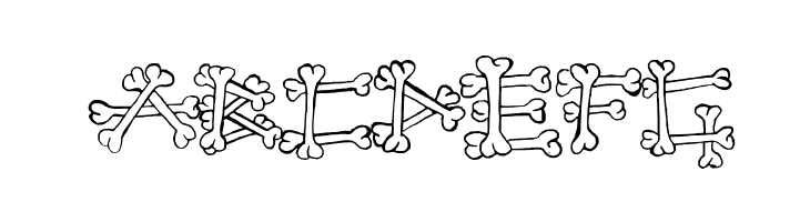 Bones2  Free Fonts Download