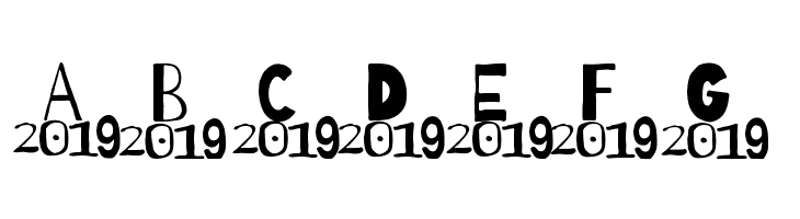 A 2019 Wish  Free Fonts Download