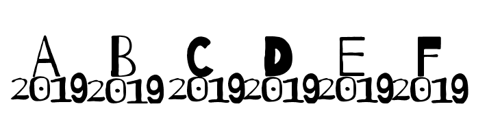 A 2019 Wish  Free Fonts Download