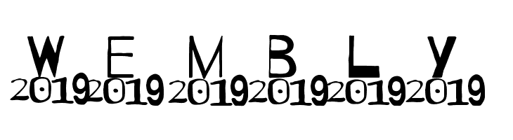 A 2019 Wish  Free Fonts Download