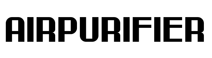 AIRPURIFIER Madcat Regular Font