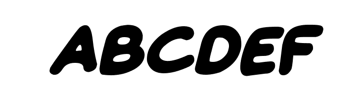 Magical Markers Italic  Free Fonts Download