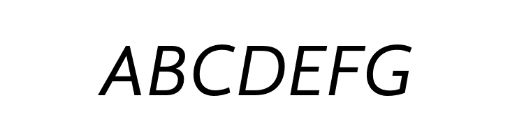 GandhiSans-Italic  Free Fonts Download