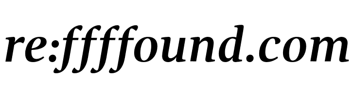 GandhiSerif-BoldItalic  Free Fonts Download